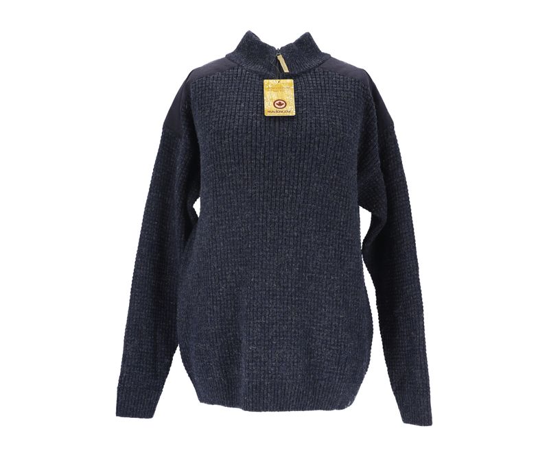 wełniany sweter męski 100% wool (XL) z metką producenta 500000010424