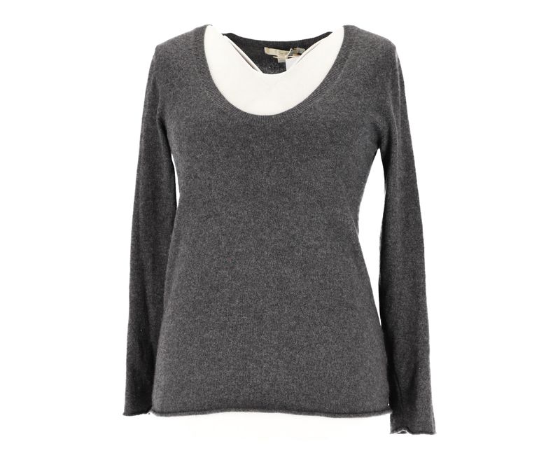 wełniany sweter damski 100% kaszmir 35220227