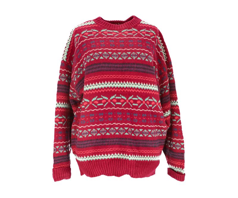 wełniany sweter męski 100% wool (L) 43120422