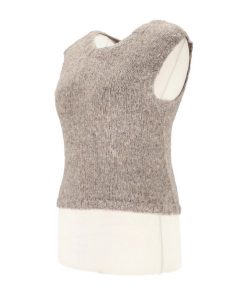 Alternative view of wełniana kamizelka damska 100% wool (S) 65290233
