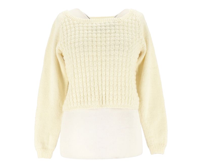 wełniany sweter damski 100% wool (S) 63950213