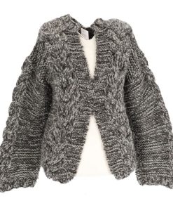 wełniany sweter damski 100% wool (L) 1093038
