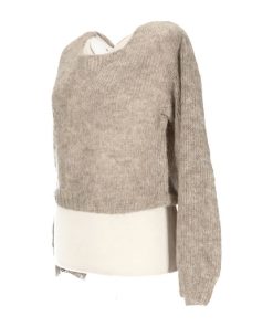Alternative view of wełniany sweter damski 100% wool (L) 1123039