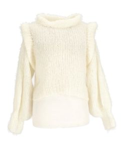 wełniany sweter damski 100% wool (M) 11070321