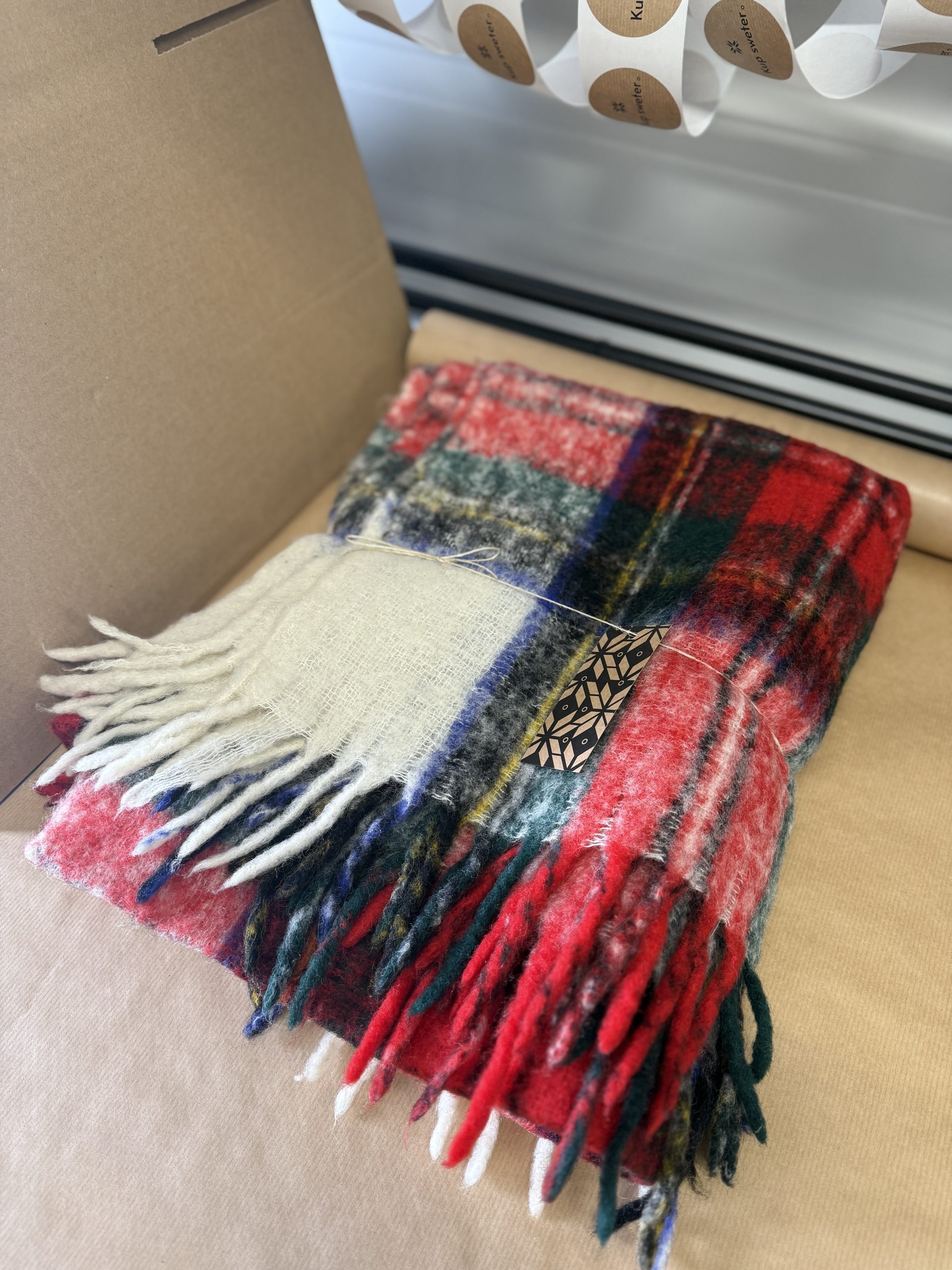 koc 100% wool 140x160 cm 0035055 - obrazek 3