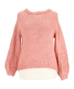 wełniany sweter damski 100% wool (S) 12290218