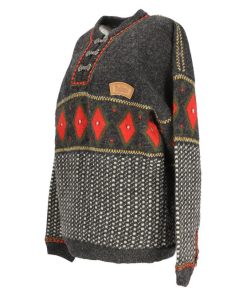 Alternative view of norweski sweter męski 100% wool (S) 1349059