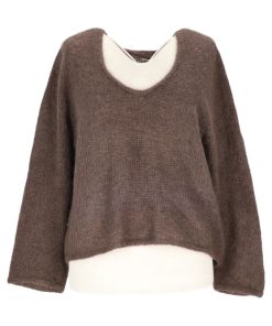 wełniany sweter damski 100% wool (M) 1383069