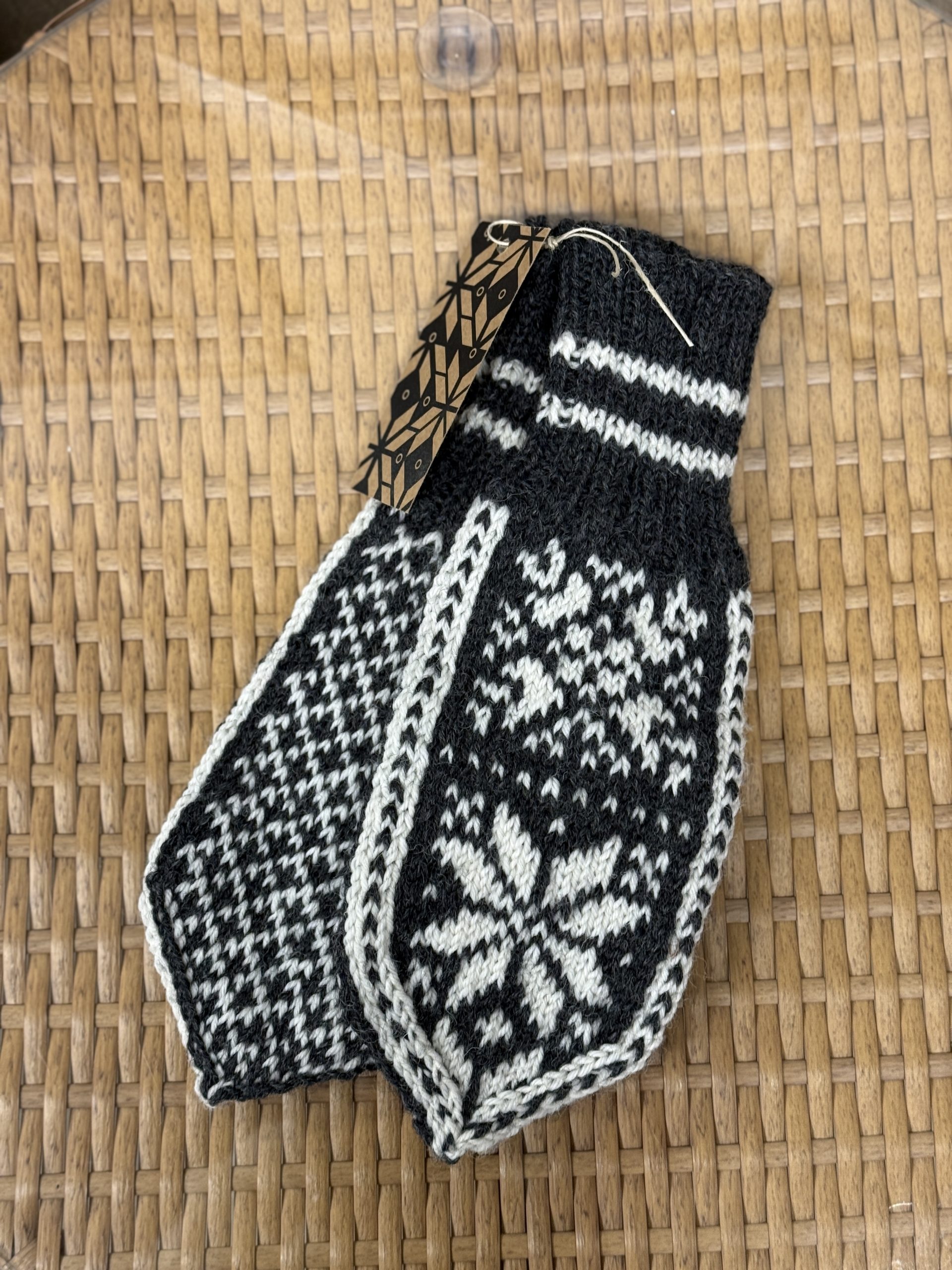 rękawiczki damskie 100% wool 47 - obrazek 3