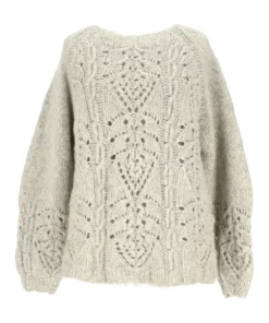 wełniany sweter damski 100% wool (M) 21250142