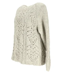 Alternative view of wełniany sweter damski 100% wool (M) 21250142
