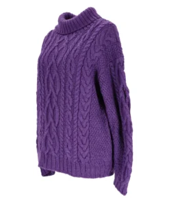 Alternative view of wełniany sweter damski 100% wool (M) 21080137