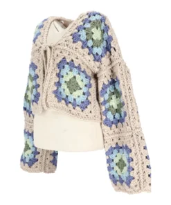Alternative view of wełniany sweter damski 100% wool (M) 28290219